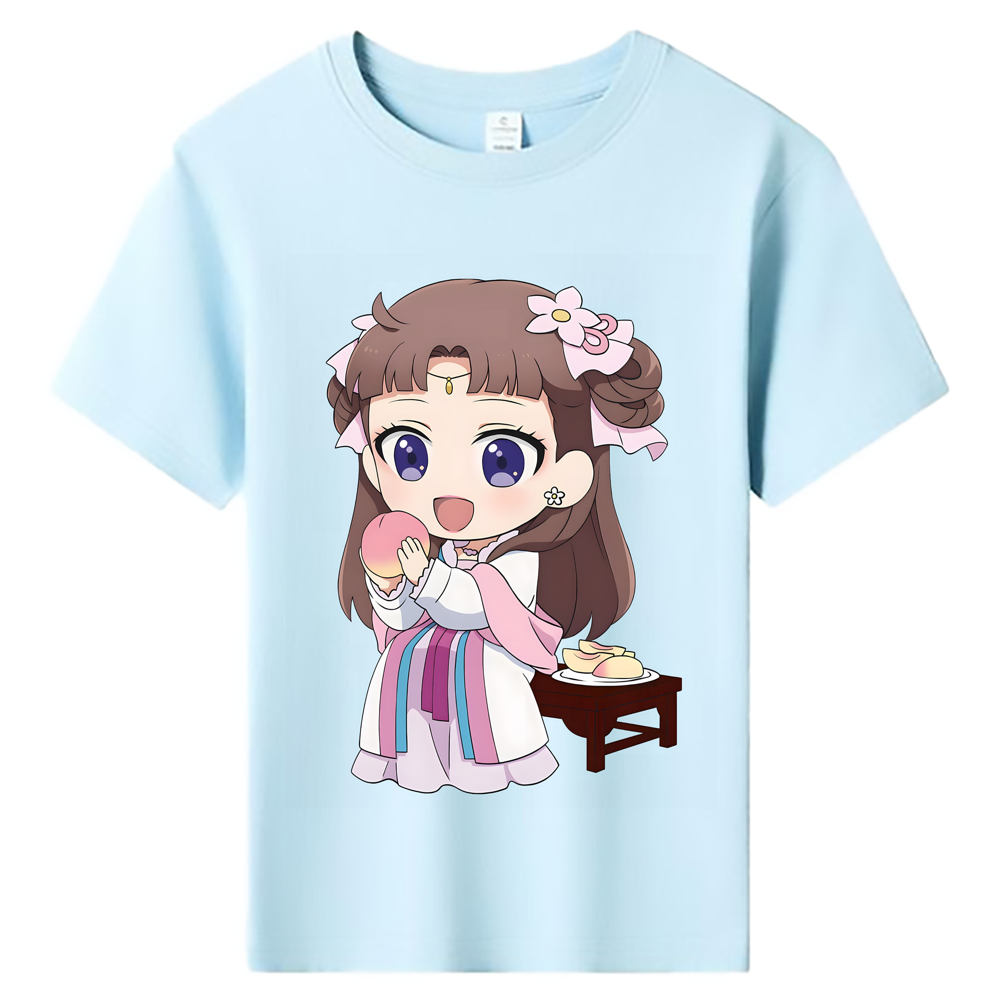 （画像用） 薬屋のひとりごと The Apothecary Diaries 綿100％キッズTシャツ（フロントプリント）